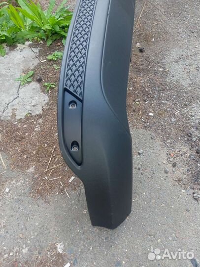 Юбка заднего бампера нижняя Focus 3 (хэтчбэк)