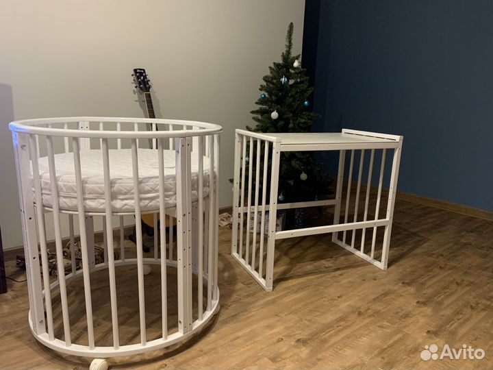 Детская кроватка трансформер SoftSpace Candy 7в1