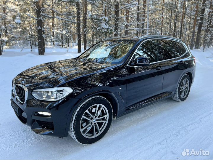 BMW X3 2.0 AT, 2018, 107 000 км