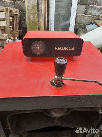 Твердотопливный котел viadrus б/у