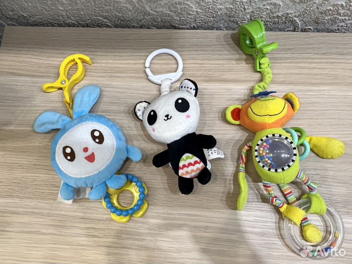 Игрушки погремушки пакетом