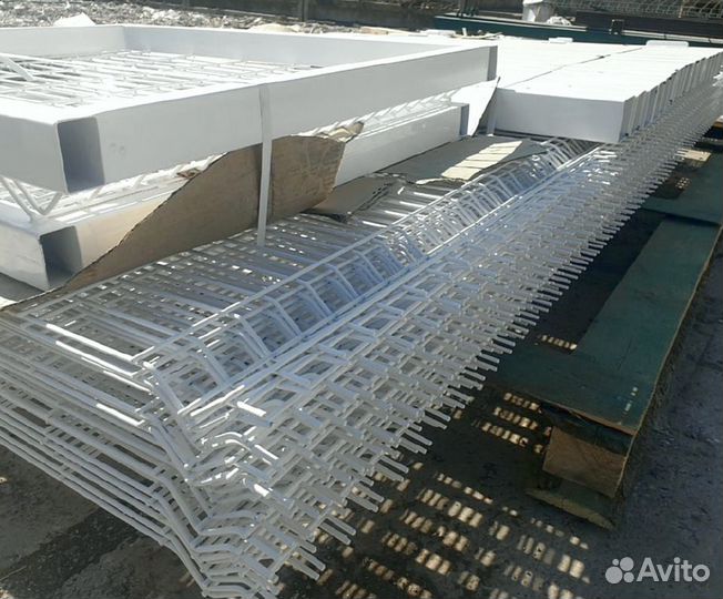 Сетка для забора 3d