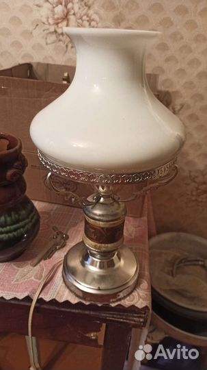 Настольная лампа СССР винтаж