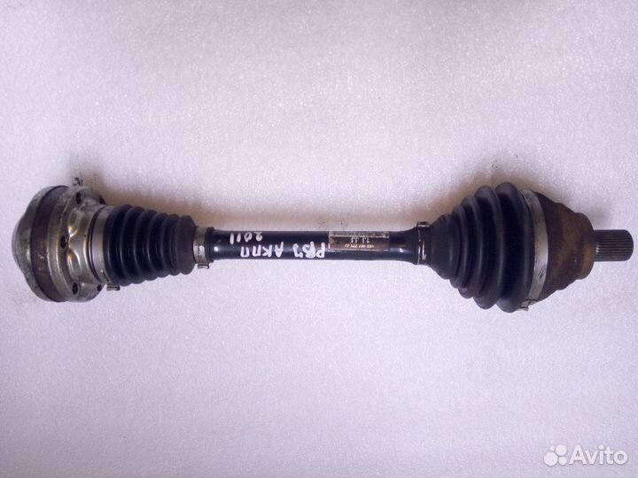 Полуось передняя левая АКПП passat (B7) (2011)