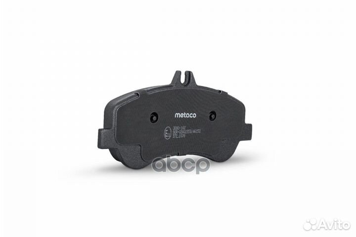 Колодки тормозные передние к-кт '3000-162 metaco