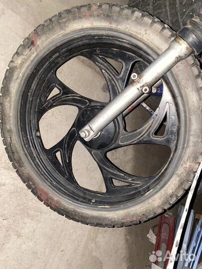 Вилка мопед альфа