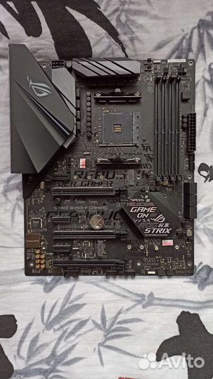 Материнская плата asus ROG strix B450-F gaming