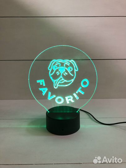 3D Светильник настольный