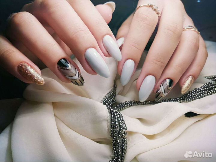 Маникюр, педикюр, покрытие гель-лак, наращивание