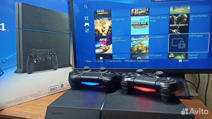 Прошитая Sony PS4 + игры(третья лучшая ревизия)