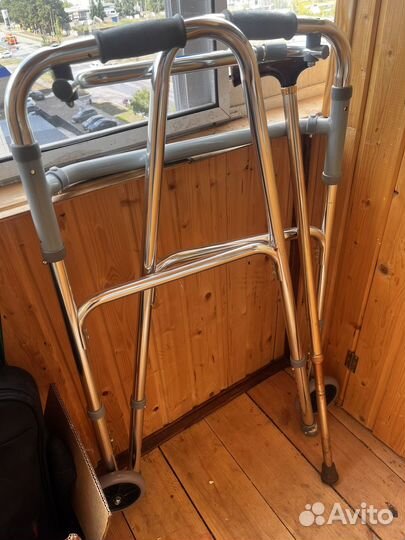 Ходунки и трость