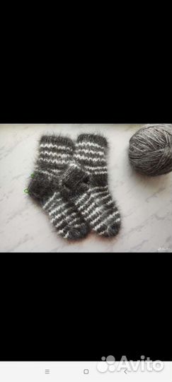 Носочки пуховые