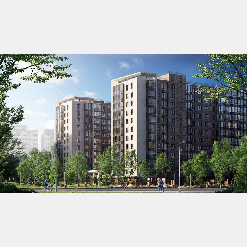 2-к. квартира, 46,3 м², 12/12 эт.