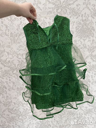 Костюм карнавальный елочка 104 см