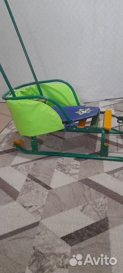 Коляска санки