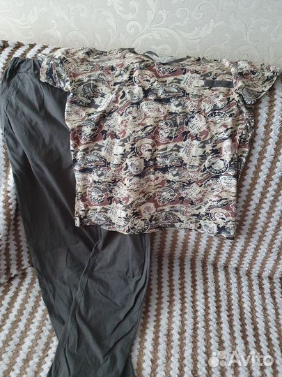 Вещи пакетом (мужские 46-48р) 11шт. есть брендовые