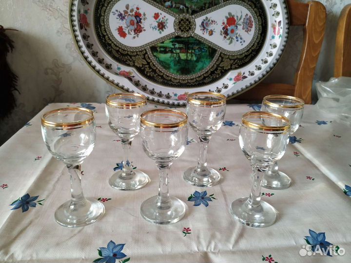 Фужеры, рюмки ссср, кружки