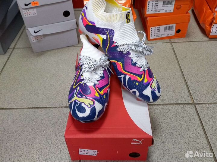 Футбольные бутсы puma