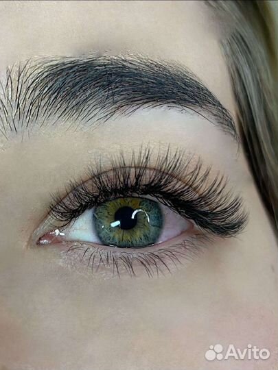 Наращивание ресниц на дому