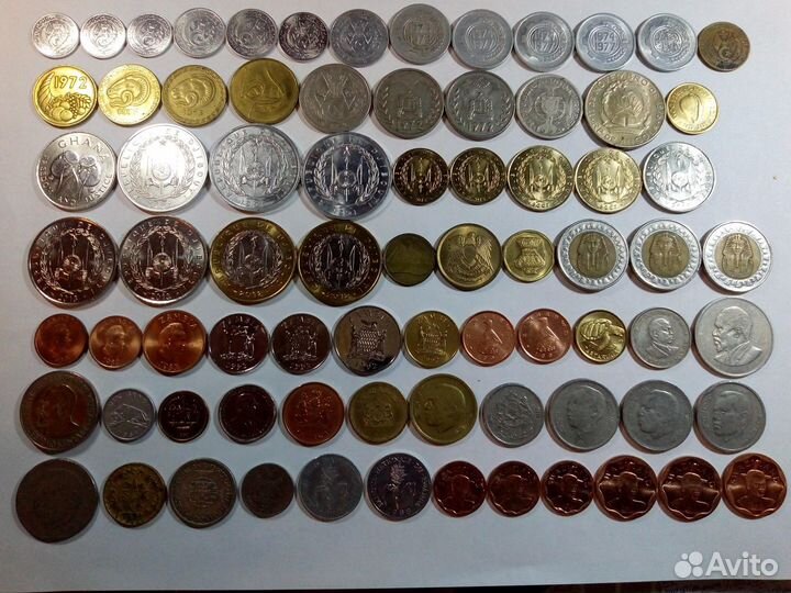 Монеты стран Африки