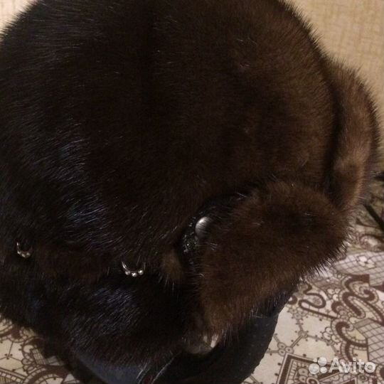 Шапка норковая женская бу