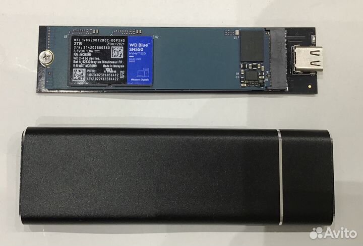 Предлагаю Western Digital Blue nvme SN550 2TB