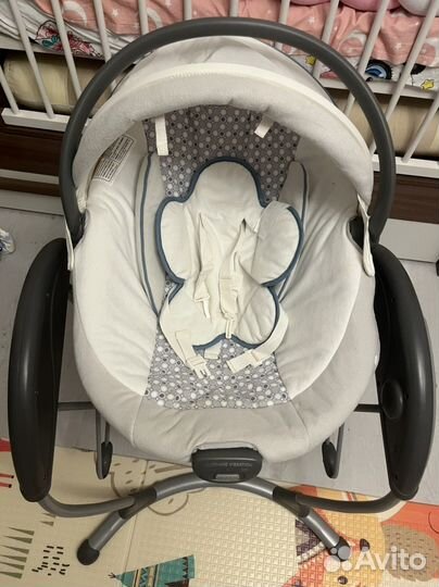 Детские качели-шезлонг 2в1 Graco Glider Elite