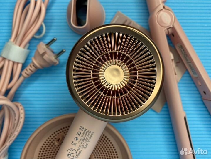 Профессиональный набор фен + плойка MAC