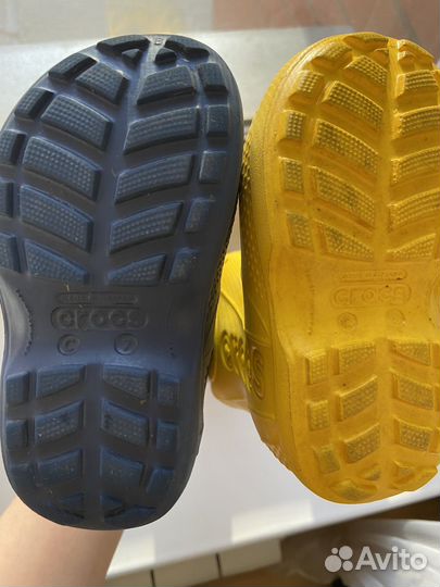Резиновые сапоги crocs c7