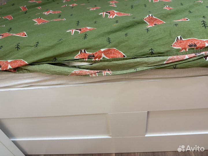 Кровать двухспальная 160 200 IKEA бримнэс