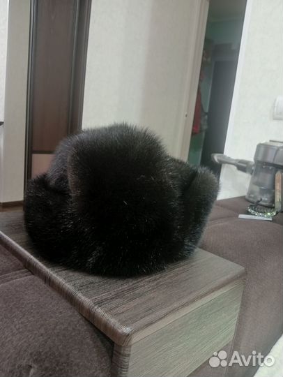 Норковая шапка мужская