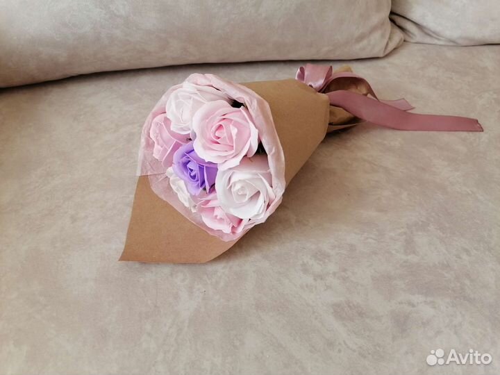 Мыльные розы букеты