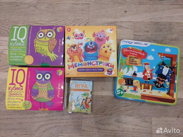 Игры Djeco, mideer, умница