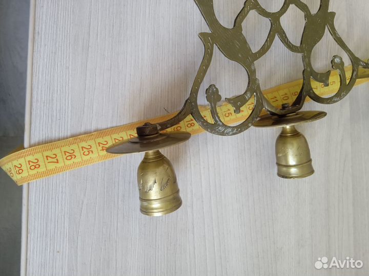 Подсвечник латунный Индия