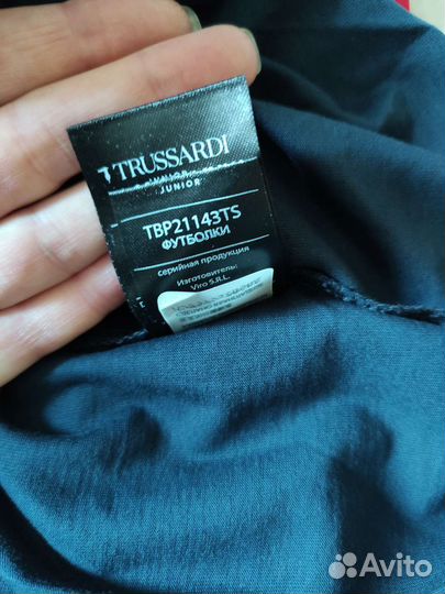 Футболка trussardi junior