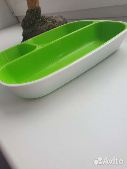 Детская тарелка с секциями, разделителями