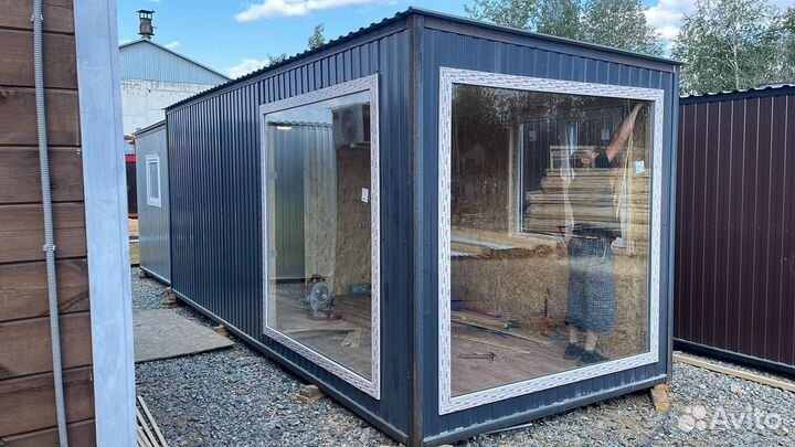 Вагончик. Дачный домик. Бытовка