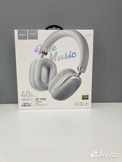 Беспроводные наушники Hoco W35 hifi Audio