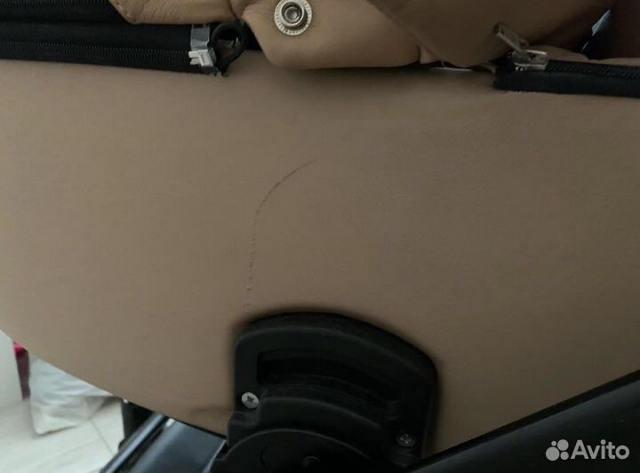 Коляска riko basic ozon 2 в 1 эко кожа