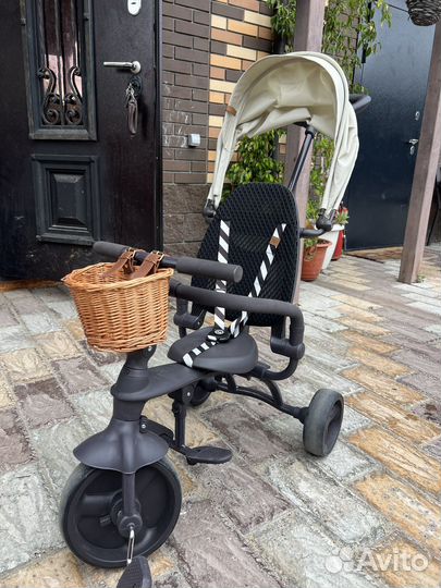 Велосипед складной с родительской ручкой