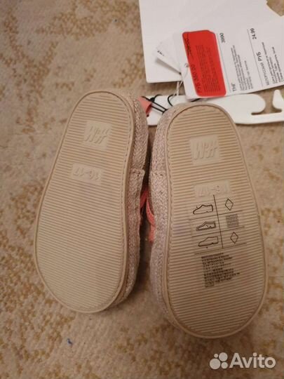 Эспадрильи /туфли h&m