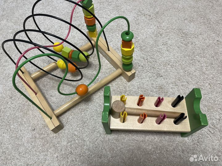 Лабиринт IKEA Мула, молоток-стучалка Икеа, юла