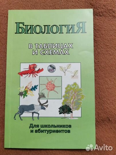 Биология в схемах и таблицах Онищенко А. В