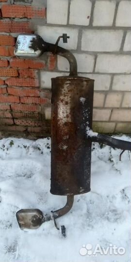 Ssangyong new actyon глушитель