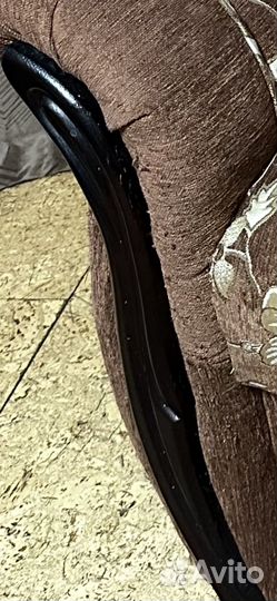 Кресло мягкое б/у