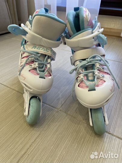 Ролики для девочки 32-35 reaction