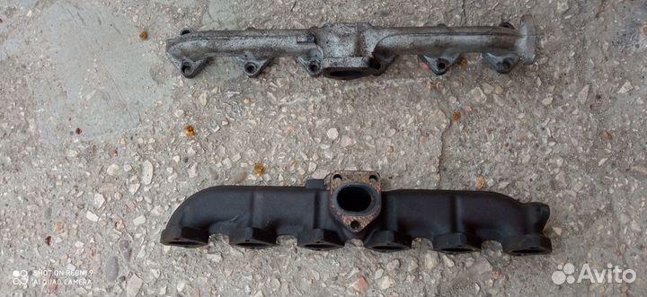 Выпускной коллектор на М 57 дизель чугунный
