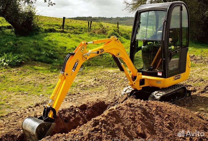 Аренда гусеничного экскаватора с гидромолотом