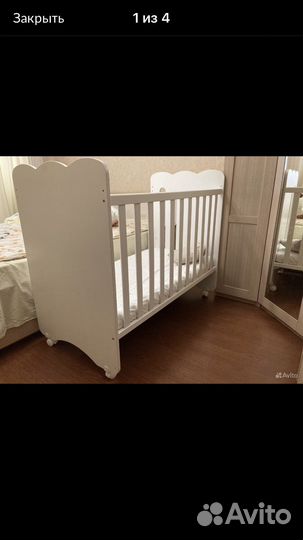 Детская кроватка новая