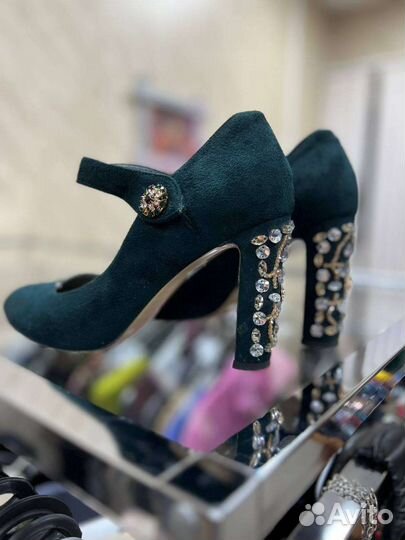 Туфли женские 39 40 замша